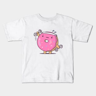 Weightlifting Donut Kids T-Shirt